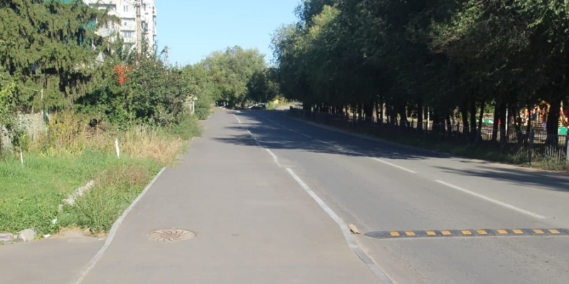 Ремонт тротуаров преобразил поселок Новосоколовогорский