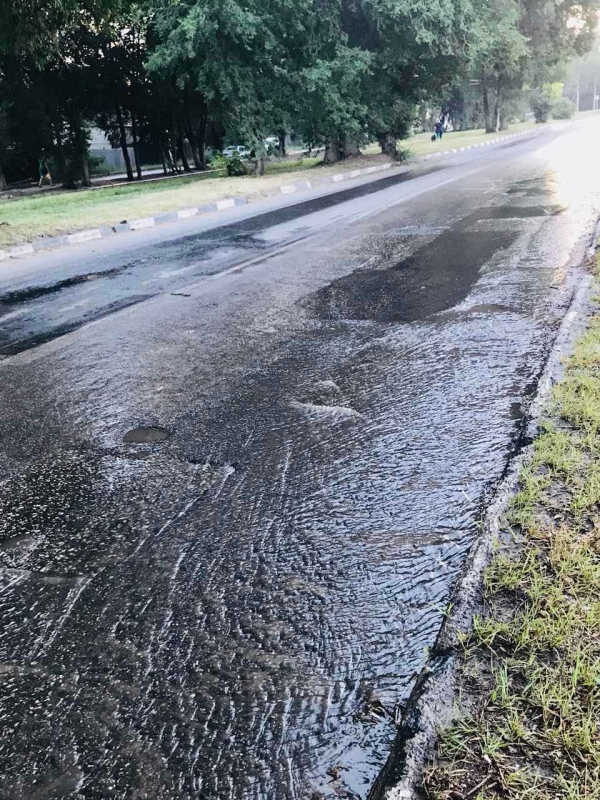 В Агафоновке 4-й день наблюдается коммунальный потоп