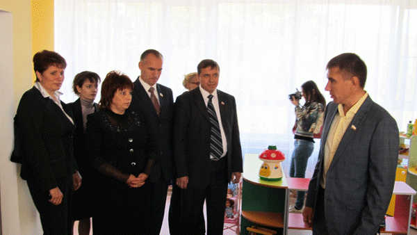 Алексей Сергеев принял участие в открытии детского сада в Марксовском районе