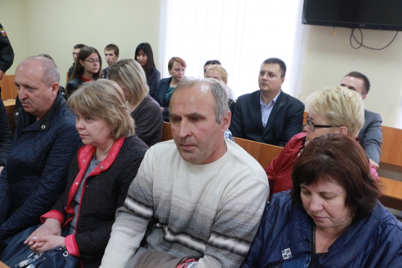 На приговор предпринимателю Миненкову в суд пришла группа поддержки из Общественной палаты
