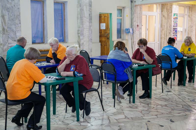В Татищеве определились чемпионы по шахматам и шашкам среди пенсионеров