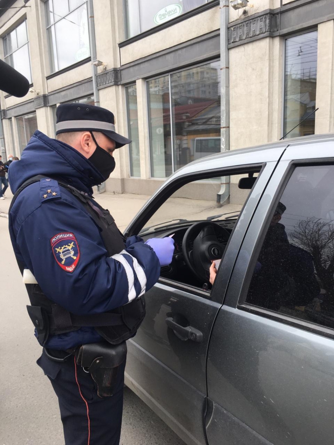Саратовские полицейские составили более 2200 протоколов на нарушителей самоизоляции