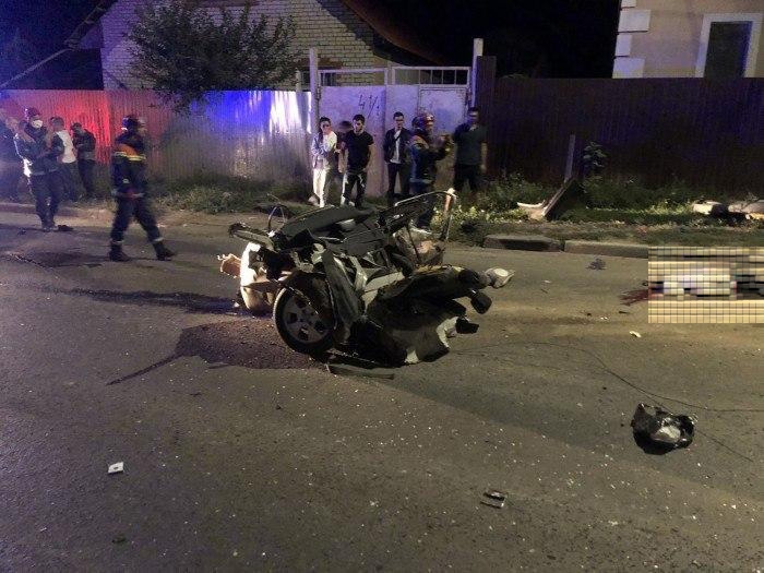 В Затоне «Нексию» разорвало пополам в массовой аварии. Погиб пассажир