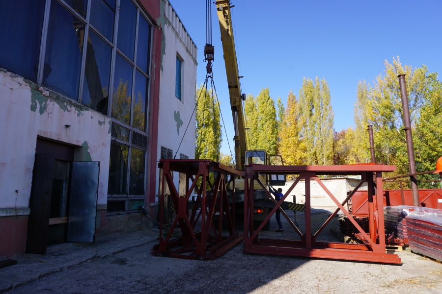 КВС выполняет замену водоочистной машины на водозаборе