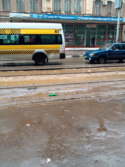 Саратовцы пережили очередной потоп