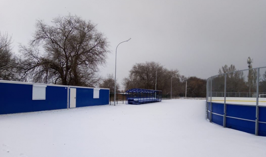 В Духовницком завершено строительство ФОК открытого типа