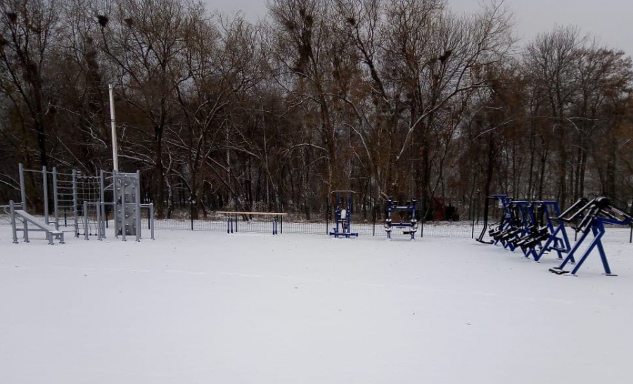 В Духовницком завершено строительство ФОК открытого типа