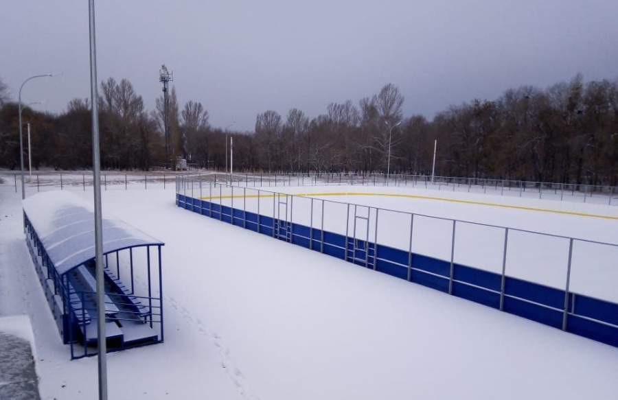 В Духовницком завершено строительство ФОК открытого типа
