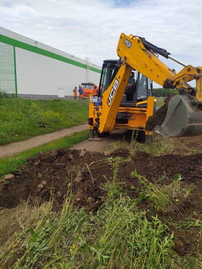 КВС: Проложены уже 286 м водопровода для школы в поселке Иволгино