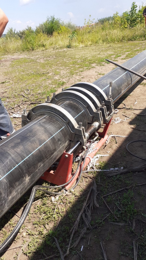 КВС: Проложены уже 286 м водопровода для школы в поселке Иволгино