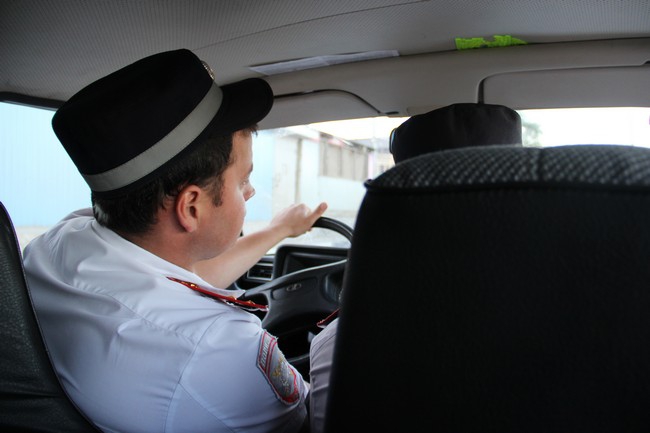 Инспекторы ГИБДД устроили погоню за пьяным водителем