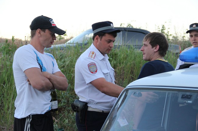 Инспекторы ГИБДД устроили погоню за пьяным водителем