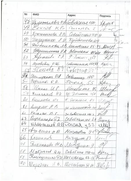 В Петровске жители объявили массовую голодовку за сохранение сквера