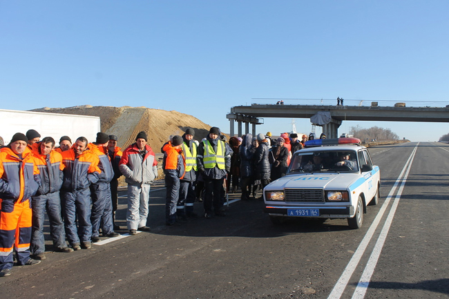 В Саратовской области открыли новый участок федеральной трассы