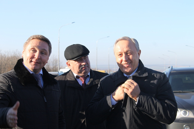 В Саратовской области открыли новый участок федеральной трассы