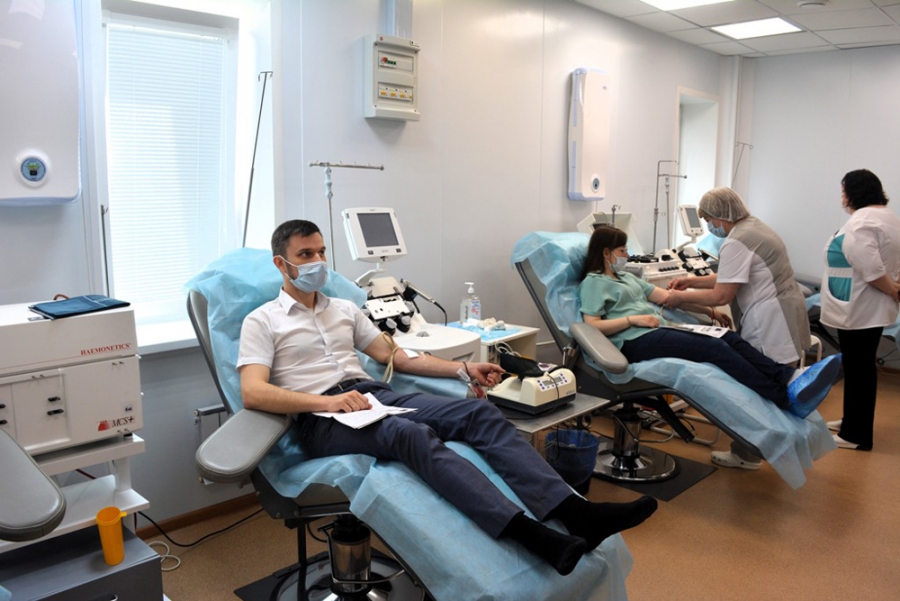 Более 45 литров крови сдали сотрудники ПривЖД в рамках Дня донора в ОАО «РЖД»