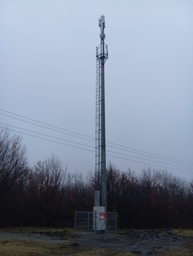 В Большой Чечуйке устанавливают станцию сотовой связи