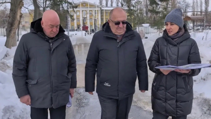 В Заводском районе отремонтируют сквер «Дружбы народов»