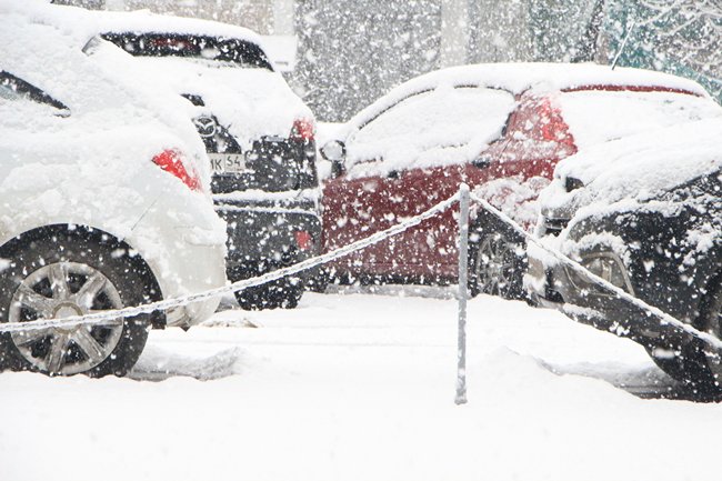 Снегопад в Саратове. Болтухин советует «готовить лыжи»