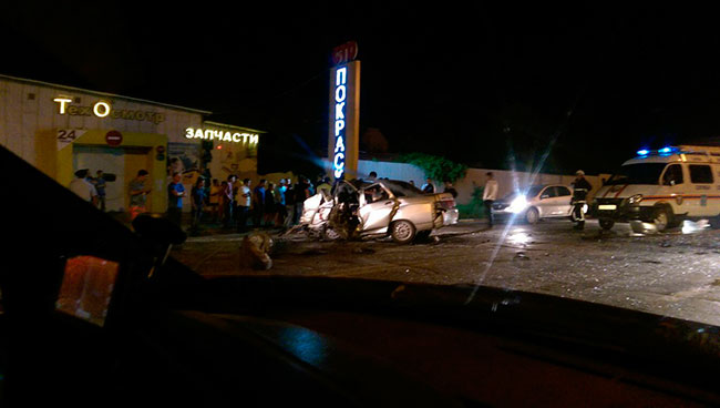 Автокатастрофа на Молочке: Один погиб, трое в тяжелом состоянии