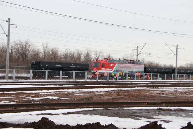 Проведен краш-тест локомотива «Князь Владимир»