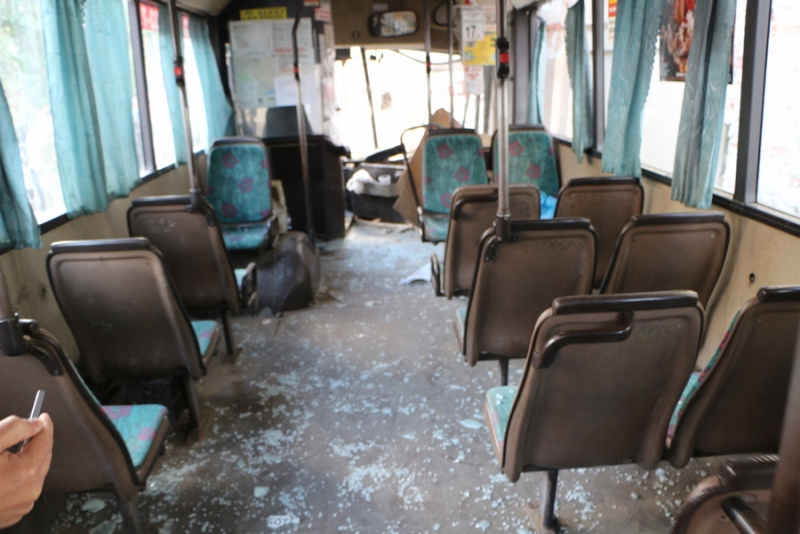 На Московской автобус врезался в дом. Есть пострадавшие