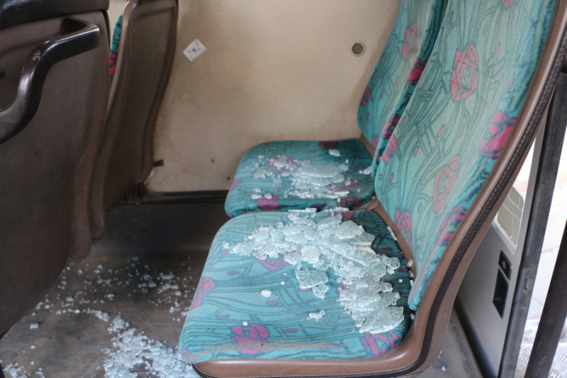 На Московской автобус врезался в дом. Есть пострадавшие