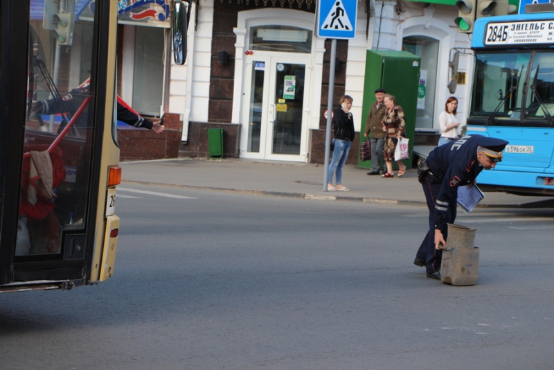 На Московской автобус врезался в дом. Есть пострадавшие
