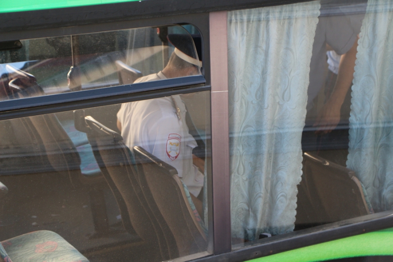 На Московской автобус врезался в дом. Есть пострадавшие