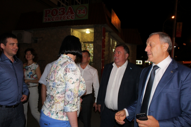 Губернатор остался доволен ремонтом Чапаева и Советской