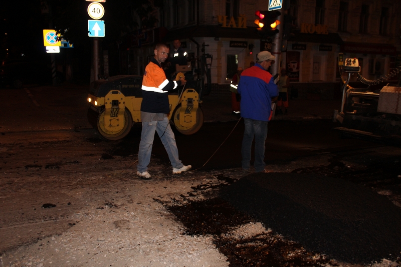 Губернатор остался доволен ремонтом Чапаева и Советской