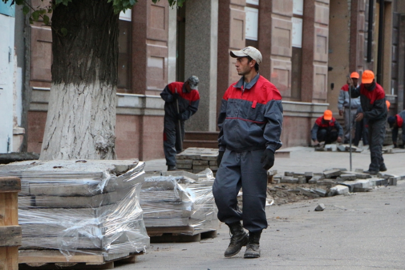 Улица Волжская станет пешеходной до 1 ноября