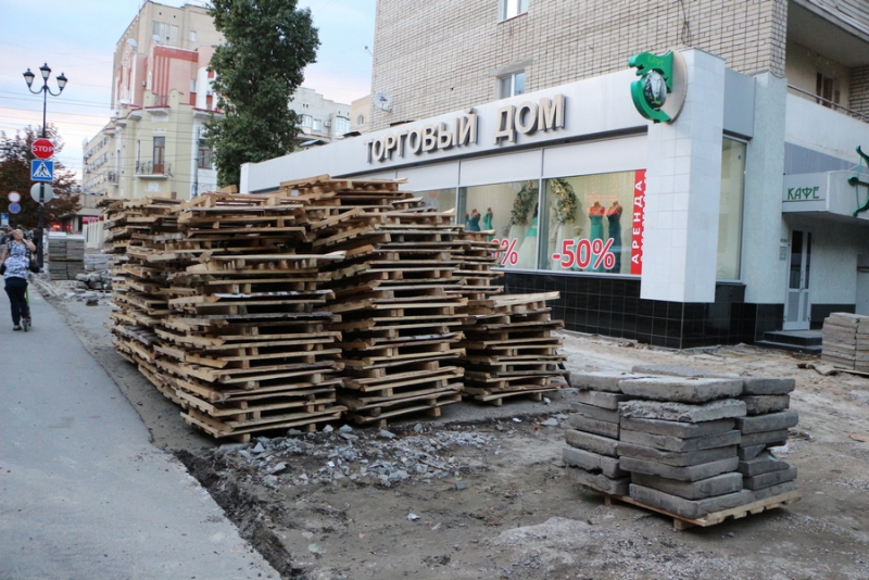 Улица Волжская станет пешеходной до 1 ноября