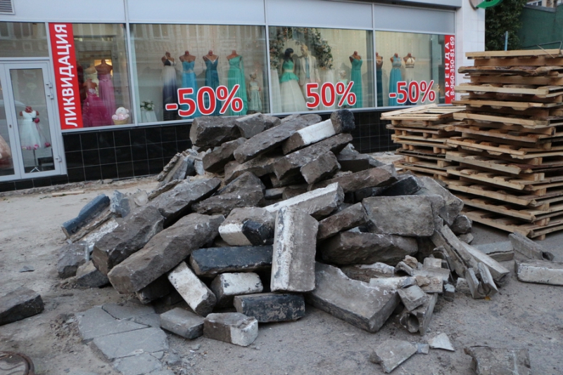 Улица Волжская станет пешеходной до 1 ноября