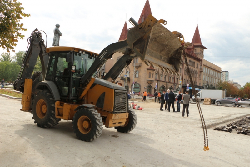 Основные работы на пешеходной зоне Саратова завершат к 27 октября