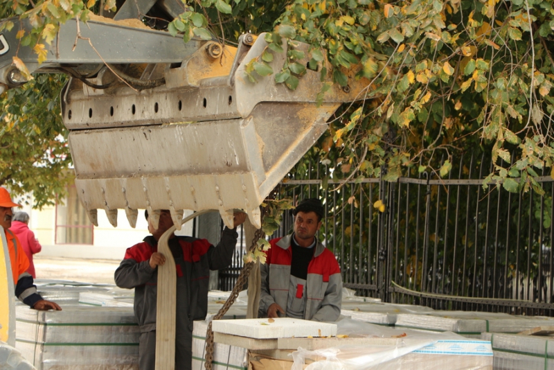 Основные работы на пешеходной зоне Саратова завершат к 27 октября