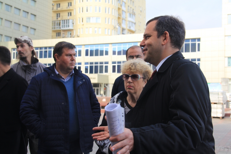 Пешеходную зону на Волжской планируют сделать к концу октября