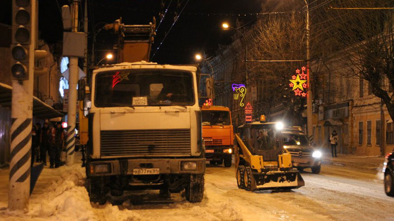 Сараев: Улицу Московскую очистят от снега к выходным