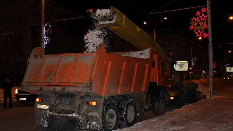 Сараев: Улицу Московскую очистят от снега к выходным