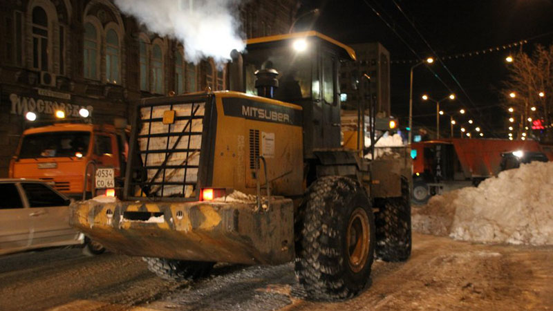 Сараев: Улицу Московскую очистят от снега к выходным
