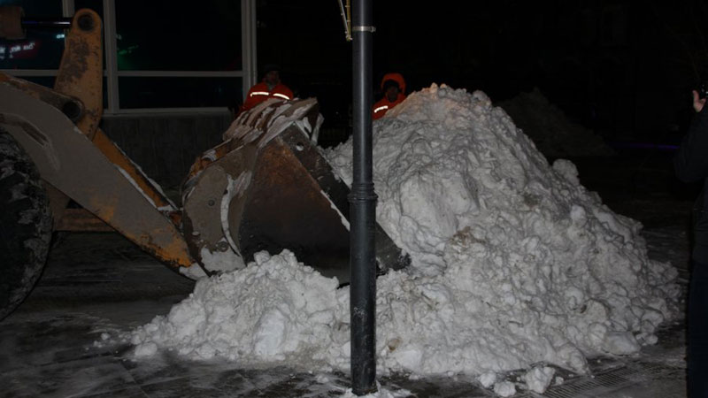 Сараев: Улицу Московскую очистят от снега к выходным