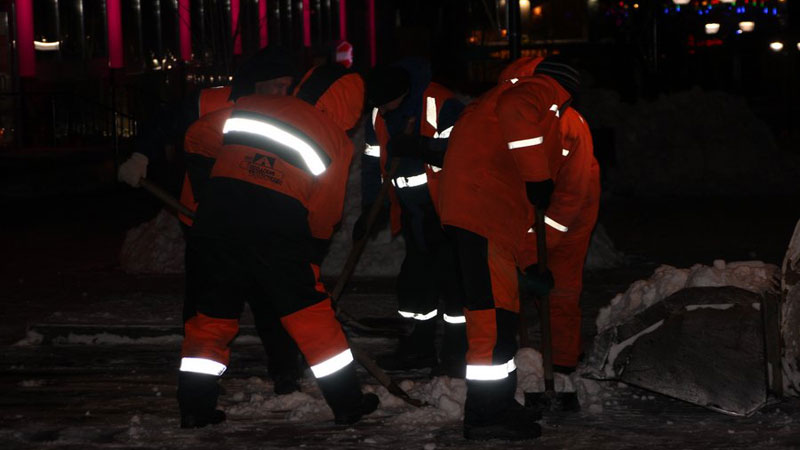 Сараев: Улицу Московскую очистят от снега к выходным