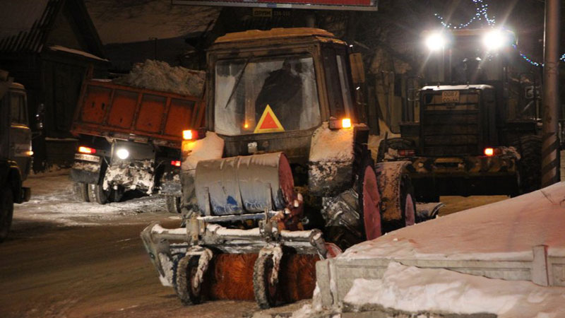 Сараев: Улицу Московскую очистят от снега к выходным