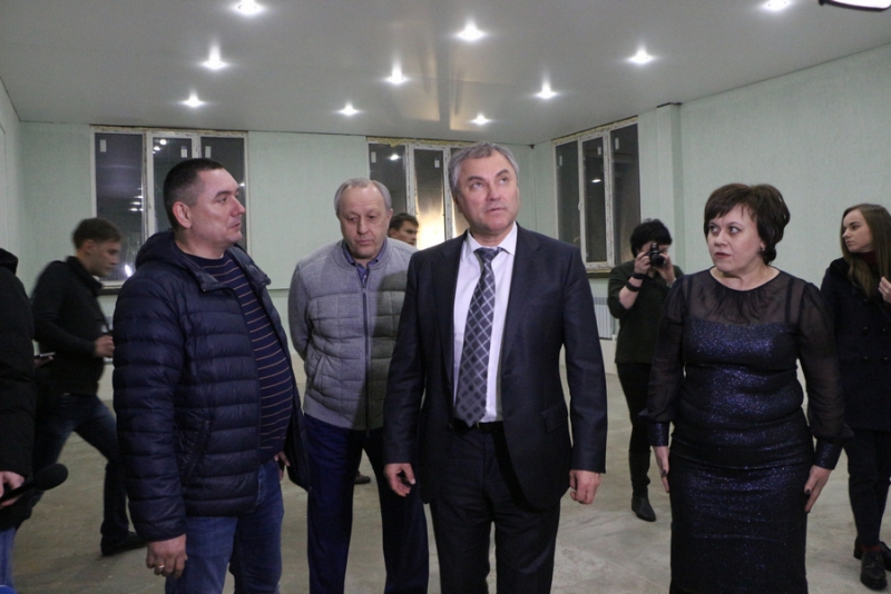 Спикер Госдумы о стройке в Дергачах: «Дом культуры сгорел, теперь у вас дворец»