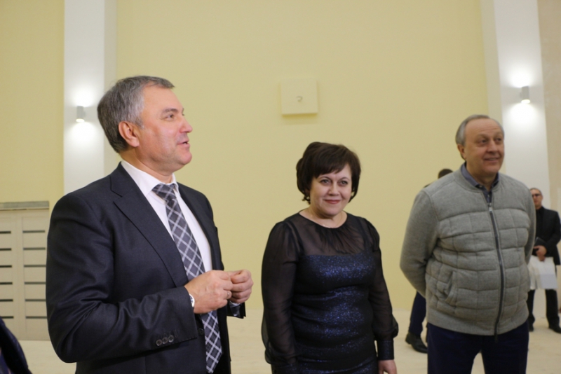 Спикер Госдумы о стройке в Дергачах: «Дом культуры сгорел, теперь у вас дворец»