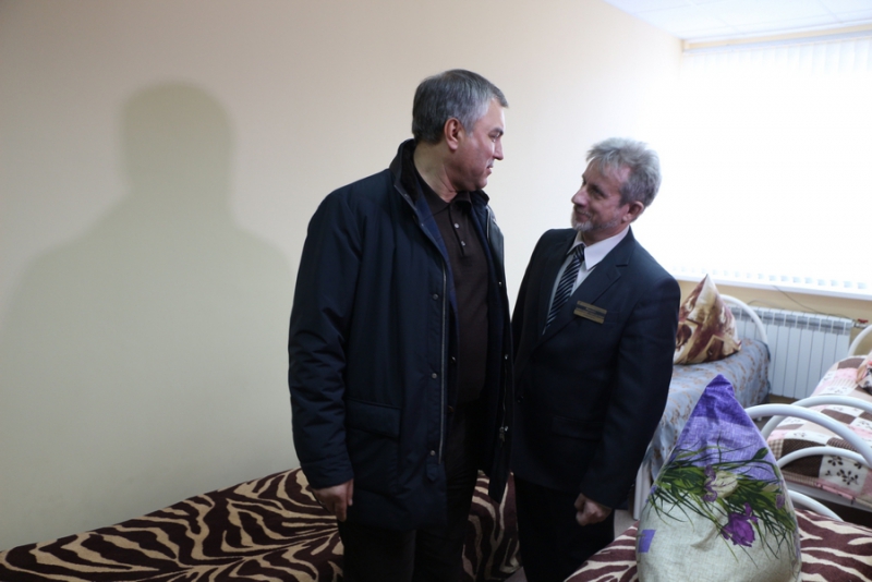 Спикер Госдумы осмотрел новую станцию скорой помощи в Вольске