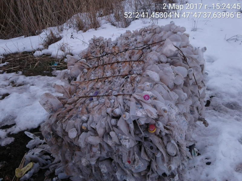 В Балакове компания открестилась от выброшенного мусора