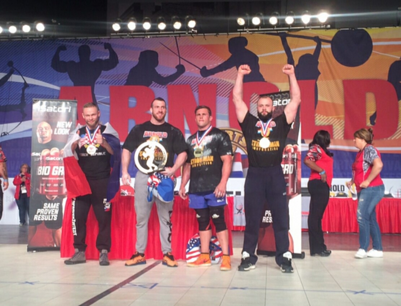 Саратовский силач выиграл «бронзу» «Arnold Classic 2017»