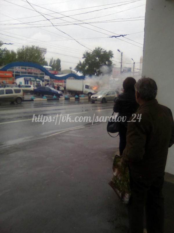 На 3-й Дачной сгорела «ГАЗель»