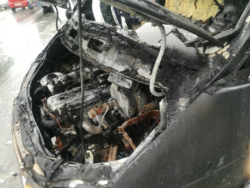 На 3-й Дачной сгорела «ГАЗель»